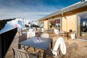 Restaurace v ubytování Schmiedhof Alm