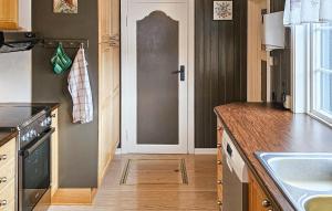 Η κουζίνα ή μικρή κουζίνα στο Amazing Home In Eggedal With Kitchen