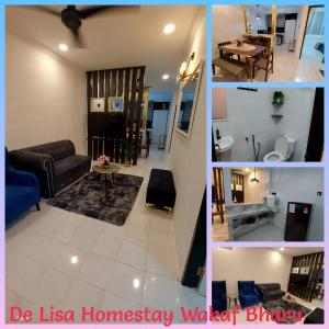 Ruang duduk di De Lisa Homestay +4 gambar
