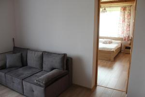 Posteľ alebo postele v izbe v ubytovaní Hawrań