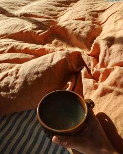 Letto o letti in una camera di Travellers Rest Bicheno