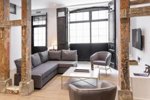 Posezení v ubytování 2 bedrooms 2 bathrooms furnished - Chamberi - Cozy & refurbished - MintyStay