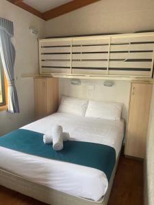 Murray View Cabin客房内的一张或多张床位