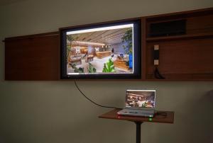 TV a/nebo společenská místnost v ubytování Hamacho Hotel Tokyo + 18 fotografií