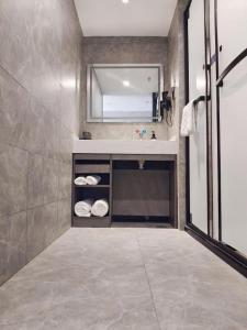 Koupelna v ubytování Thank Hotel Shandong Linyii Pingyi County Commerce and Trade City