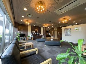 Posezení v ubytování Hotel Route-Inn Ageo