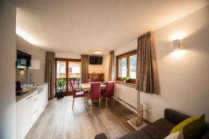 Posezení v ubytování Appartements Wacker