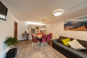 Posezení v ubytování Appartements Wacker