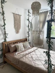 Ένα ή περισσότερα κρεβάτια σε δωμάτιο στο Venice Spa Hotel