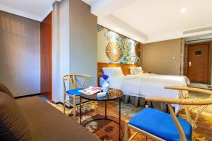 Χώρος καθιστικού στο Insail Hotels Dongshankou Subway Station Guangzhou