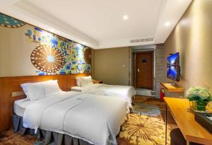 Μια τηλεόραση ή/και κέντρο ψυχαγωγίας στο Insail Hotels Dongshankou Subway Station Guangzhou