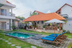 Bazén v ubytování Bali intan Canggu nebo v jeho okolí