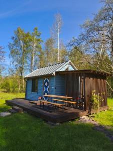 Fotografie z fotogalerie ubytování Private tinyhouse - Blue House v destinaci Lõupõllu