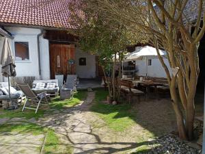 Zahrada ubytování Die Alm in Schöllbüchl - Zelt