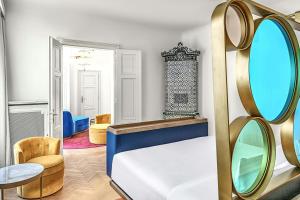 Postel nebo postele na pokoji v ubytování W Prague