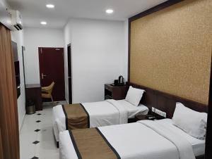 Hotel Emperor客房内的一张或多张床位