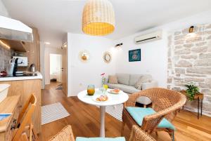 Køkken eller tekøkken på Cobblestone Comfort in Rovinj