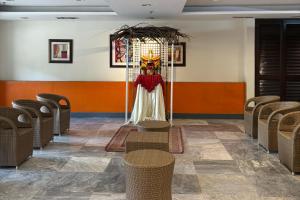 Posezení v ubytování Sugbutel Family Hotel Cebu powered by Cocotel