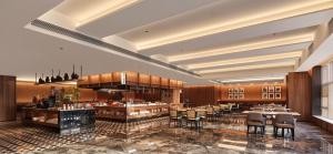 Sohvabaar või baar majutusasutuses Intercity Hotel South Central Taiyuan