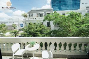 Balkón nebo terasa v ubytování Nét Việt Hotel Vincom Sóc Trăng