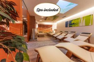 Posezení v ubytování Alpine Residence Villa Adler