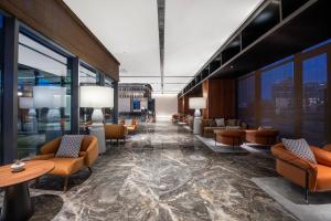 Xi'an Ancient Ming City Wall Premium IntercityHotel的休息区