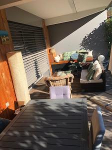 Posezení v ubytování Appartement T2 78 m2 le Saint Elois 1 chambre terrasse et garage