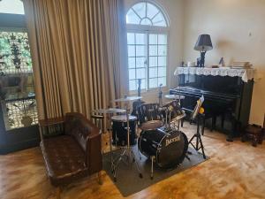 O zonă de relaxare la Beauty Monroe B&B