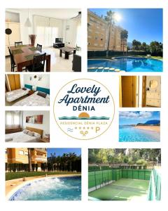 Bazén v ubytovaní LOVELY APARTMENT DENIA, piscina, jacuzzi, pádel, parking alebo v jeho blízkosti