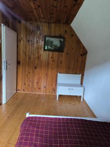 Letto o letti in una camera di Vukov Konak - Wolf's lodge