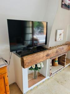 TV a/nebo společenská místnost v ubytování Hartmut Friedrich Apartment Port de Soller