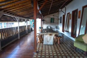 Posezení v ubytování Naughty Nest Hostel Bali