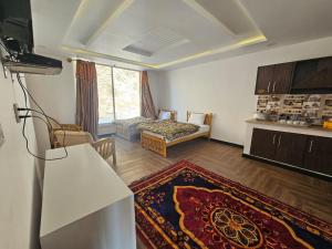 Телевизор и/или развлекательный центр в Mount Vista Luxury Apartments