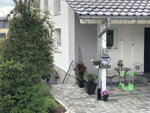Zahrada ubytování Ferienwohnung Bäumchenblick