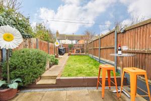 En have udenfor Oyster Cottage by Keepers Cottages