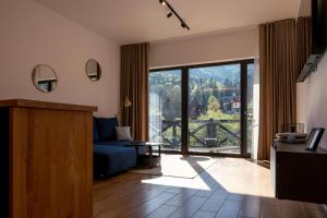 TV a/nebo společenská místnost v ubytování Vila Ferdinand - Apartament Iarina