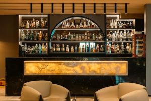 Lounge nebo bar v ubytování Venus Hotel