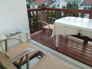 Balkon oz. terasa v nastanitvi Lily Guest House with Amazing View House with Garden