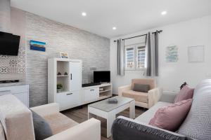 Телевизор и/или развлекательный центр в Casa Chocolate