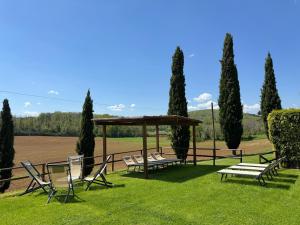 Zahrada ubytování Villa Le Caggia