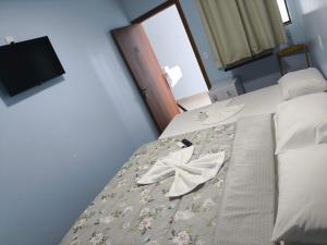 Postel nebo postele na pokoji v ubytování SOFT HOTEL SiNOP