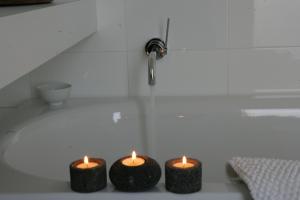 Koupelna v ubytování Tonic Hotel