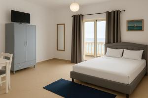 Postel nebo postele na pokoji v ubytování 360° View Apartments