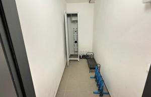 Posilňovňa alebo fitness centrum v ubytovaní Rodinný mezonetový apartmán Větrák