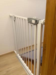 Posteľ alebo postele v izbe v ubytovaní Rodinný mezonetový apartmán Větrák