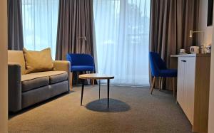 Istumisnurk majutusasutuses Hotel Les 3 Cles