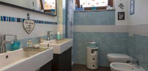 Koupelna v ubytování La casa di Anita