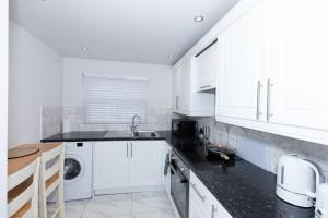 Kuchyň nebo kuchyňský kout v ubytování First Class Flat
