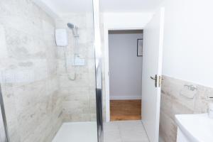 Koupelna v ubytování First Class Flat