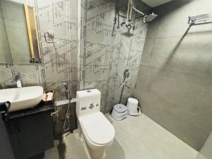 Koupelna v ubytování Hotel Veritto